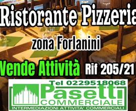 RISTORANTE PIZZERIA in zona Forlanini