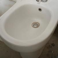 Set sanitari bagno completo: lavandino,  bidet, wc