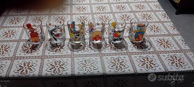 6 bicchieri disney