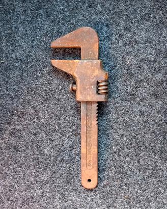 Chiave inglese vintage industriale da collezione