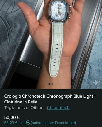 orologio cronogrago chronotech