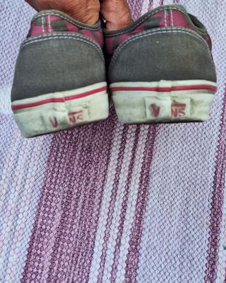 Vans grigie e fucsia nr. 38