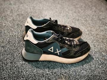 Scarpe Sun68 sneakers blu n. 45 di seconda mano