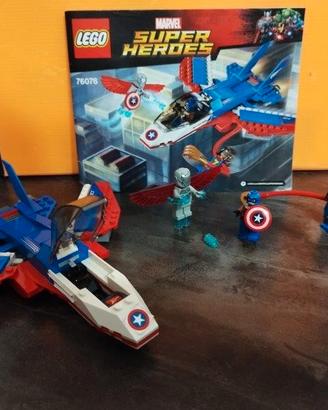 lego Marvel super Heroes 76076-captain america 