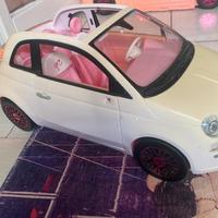 Macchina Fiat 500 + elicottero