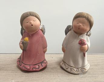 Angeli in ceramica