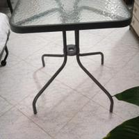 tavolino ferro e plexiglass 