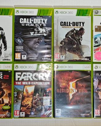 Lotto 11 videogiochi Xbox 360