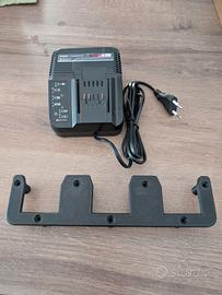 Caricatore e supporto per batterie Einhell 