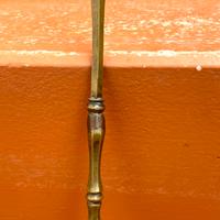 Aspersorio Antico Bronzo Arte Sacra