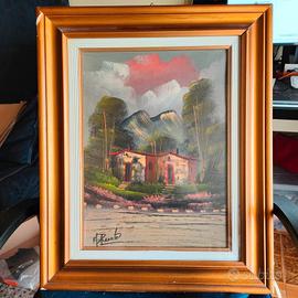 Quadro olio su tela Aldo Pironti