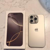 iPhone 16 pro 256gb grigio