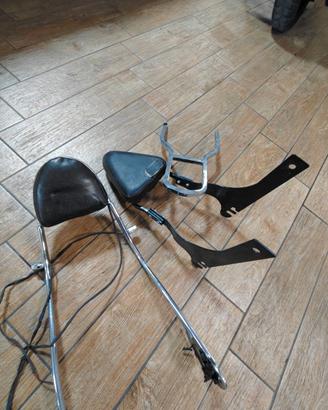 Schienale passeggero harley