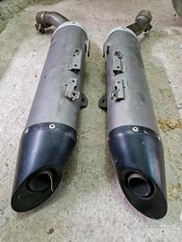 2 Scarichi originali moto Yamaha R1 2004 