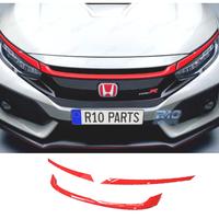 MODANATURE HONDA CIVIC 16-20 LOOK TYPE R ROSSO