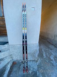 Sci da fondo skating solette bianche