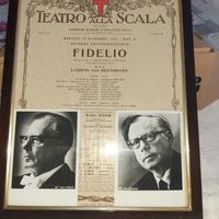 TEATRO ALLA SCALA -Locandina 1974 KARL BOHM