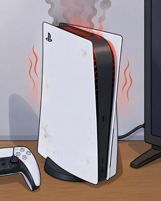 FIX PS5 con problemi di polvere e surriscaldamento