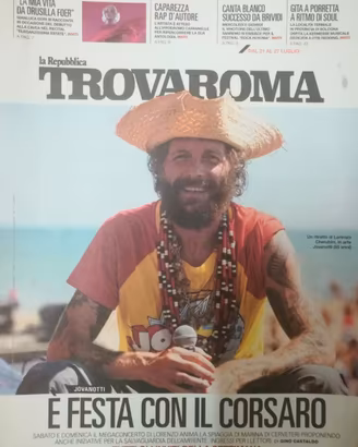 JOVANOTTI riviste copertine interviste