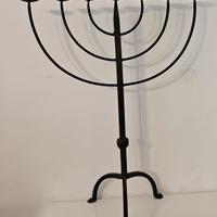 menorah candelabro antico 