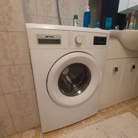 lavatrice slim SMEG LBW40CIT leggerment trattabile