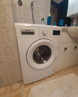 lavatrice slim SMEG LBW40CIT leggerment trattabile