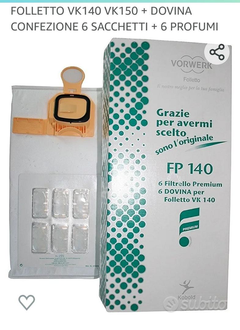Sacchetti folletto fp140 con profumatore - Elettrodomestici In vendita a  Brescia