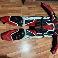 tuta pelle moto SPYKE taglia 60