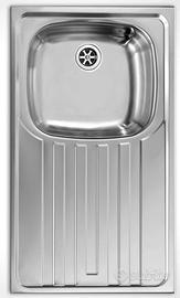 Lavello in acciaio inox con gocciolatoio