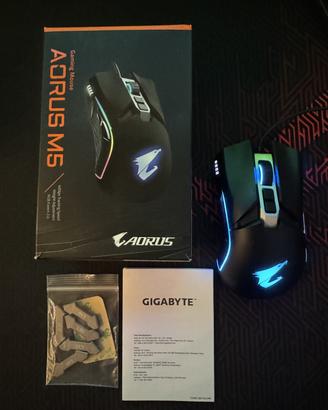 Gigabyte Aorus M5 Wired Gaming Mouse