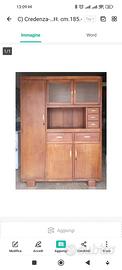Credenza antica - LEGGERE DESCRIZIONE