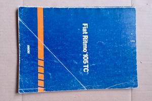 manuale assistenza fiat ritmo 105 tc