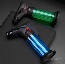 Accendini torcia antivento a gas ricaricabili