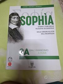 libri SOPHIA VOLUME A e VOLUME B- STORIA E TEMI Df
