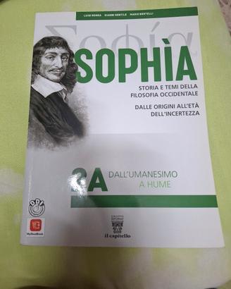 libri SOPHIA VOLUME A e VOLUME B- STORIA E TEMI Df