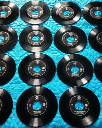 15 dischi vinile 45 giri anni '60 dapporto e altri