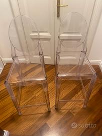 Kartell sgabelli “Ghost”