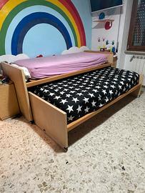 Letto a castello salvaspazio