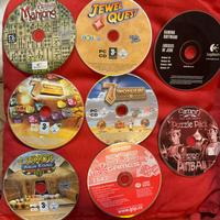 Lotto n. 8 CD giochi per PC