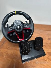 Volante da Corsa PlayStation/PC con Pedaliera