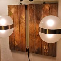 Coppia di Artemide Clio applique