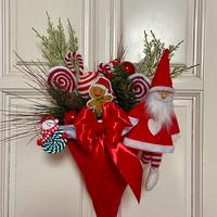 Ghirlanda Cappello di Babbo Natale