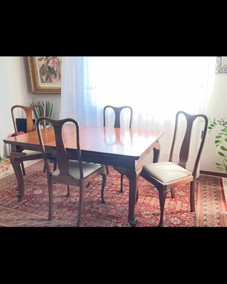 Tavolo 800 Chippendale allungabile