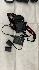 canon 80d + obiettivo canon efs 15-85