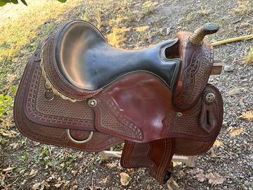 Sella Western monta americana Reiner