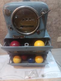 Contatore biglie biliardo vintage