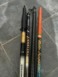 Stock Canne da pesca bolognesi