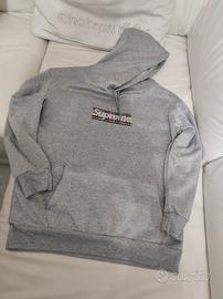 Felpa Supreme x Burberry