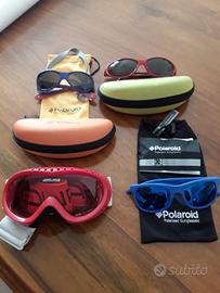 Occhiali da sci Polaroid diverse misure.  Nuovi