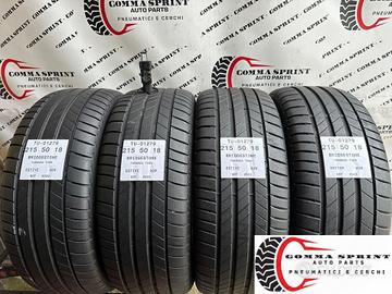 4 PNEUMATICI 215/50 R18 BRIDGESTONE ESTIVE